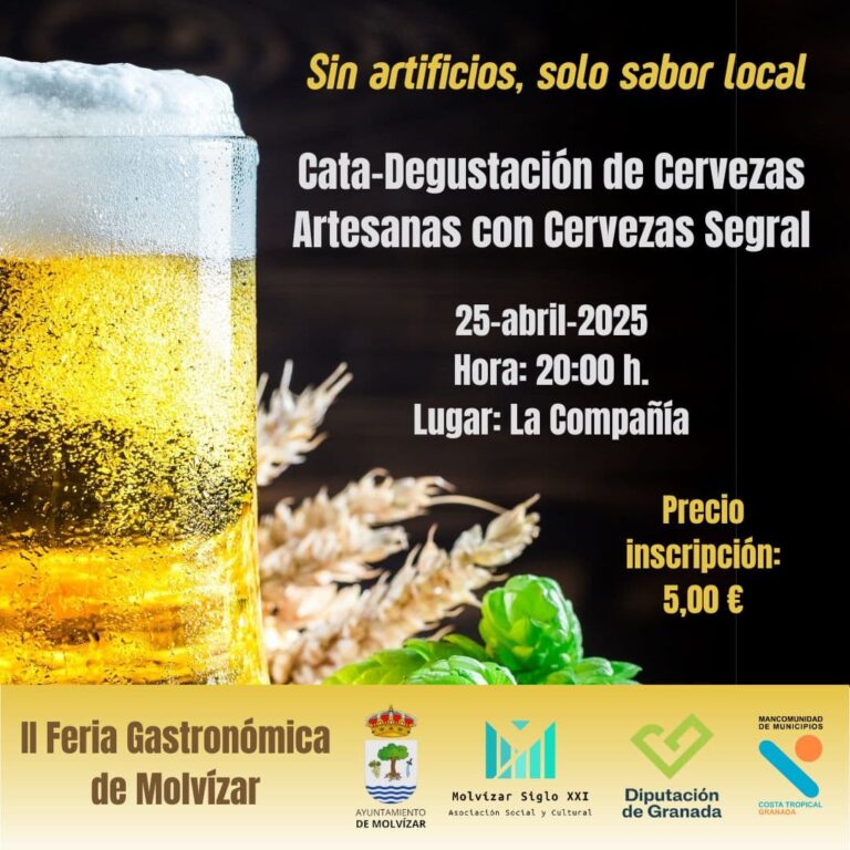 Cartel Cata Cervezas con Segral