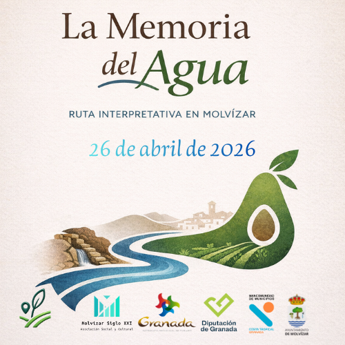 Cartel la memoria del agua ruta 1
