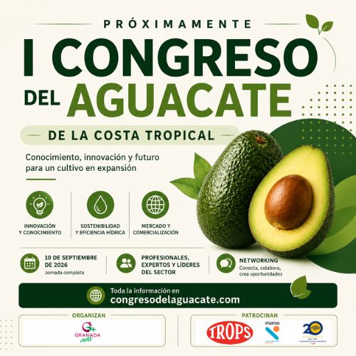 Cartel I Congreso del aguacate