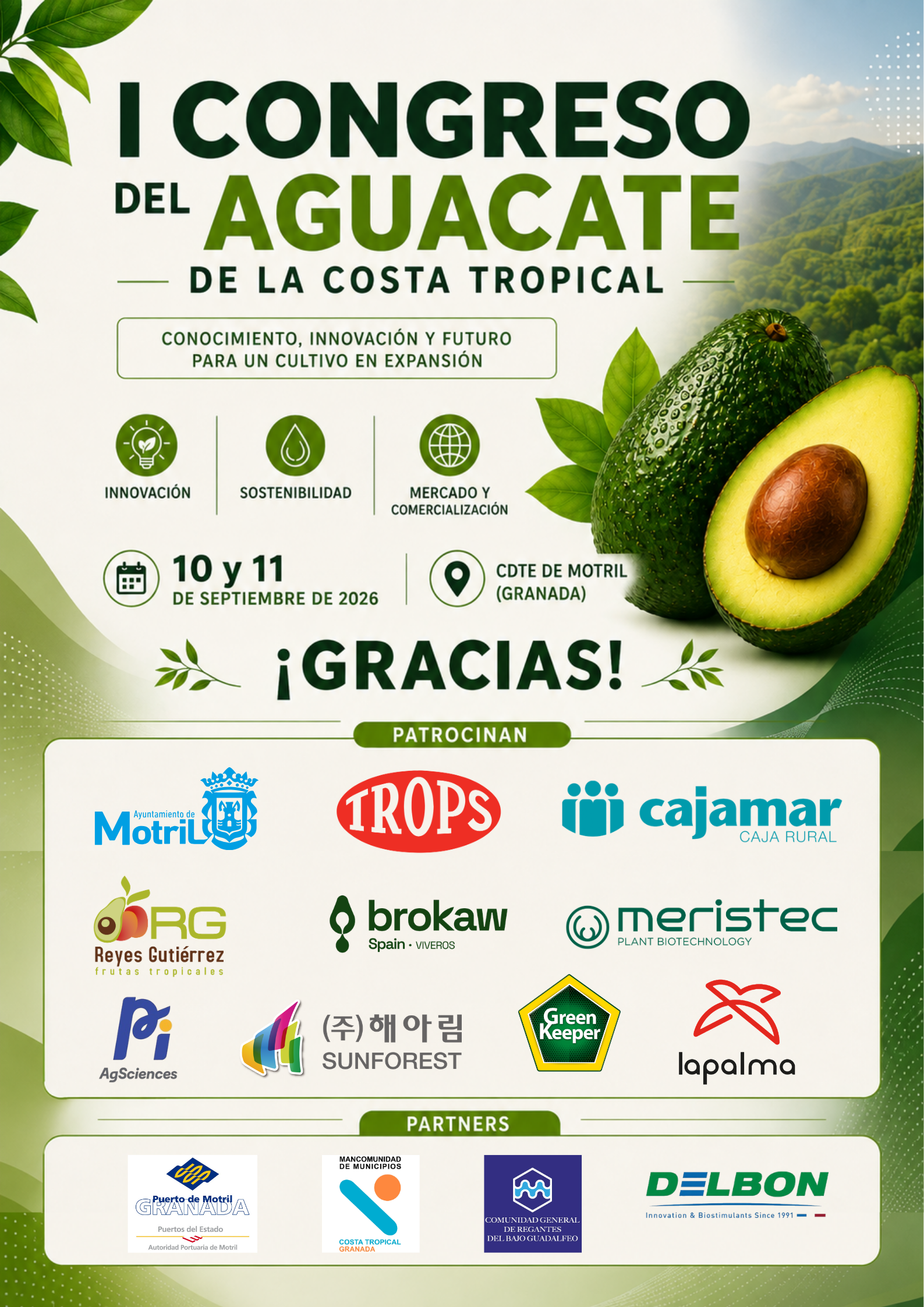 Cartel congreso aguacate 2026